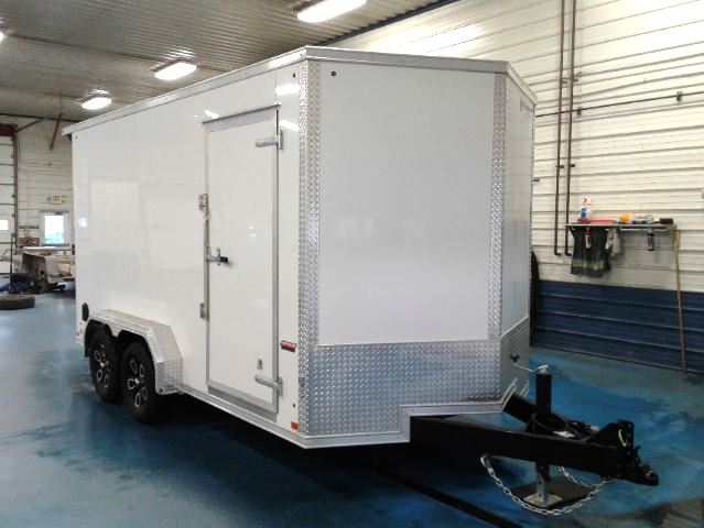 Belmont 7x14 Ramp Door **Rear Spoiler** - Front