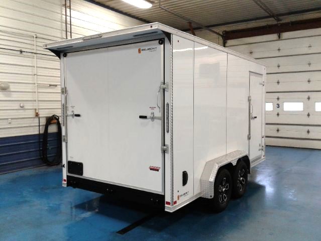 Belmont 7x14 Ramp Door **Rear Spoiler** - Rear