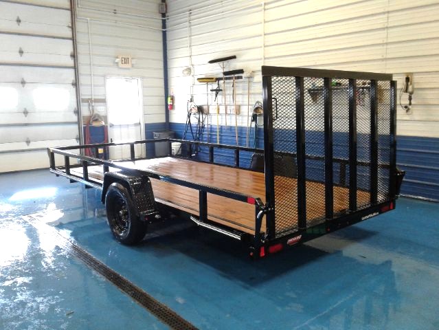 Cam Superline 7x14 Utility Trailer - Rear