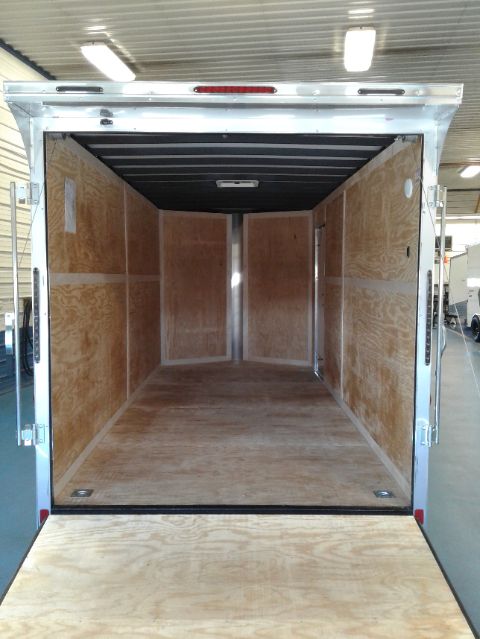 Homesteader  Intrepid 7x16 Enclosed Trailer Inside