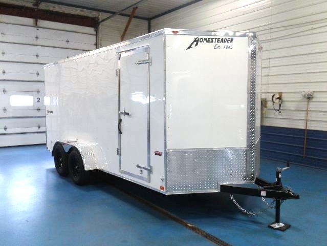 Homesteader Intrepid DD White 7x16 Front