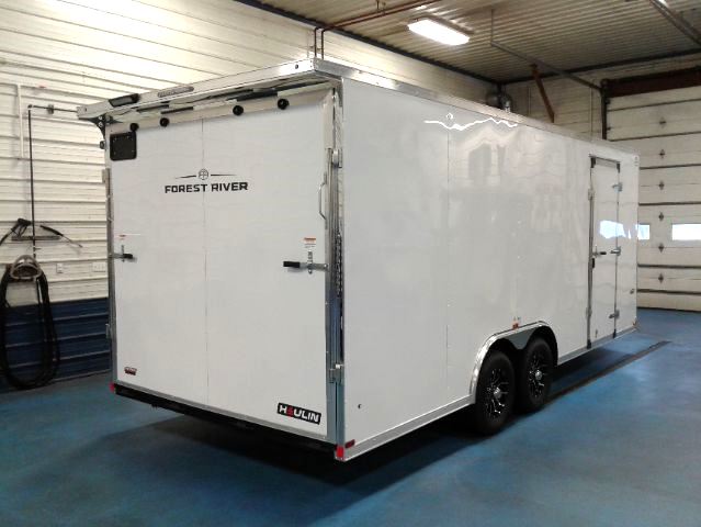 Haulin 8.5x20 Car Hauler - Rear Corner