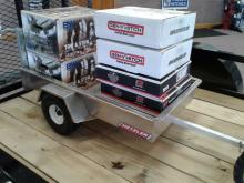 Belmont For Tots - Mini Aluminum Trailer - Front