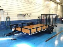 Cam Superline 7x14 Utility Trailer - Front