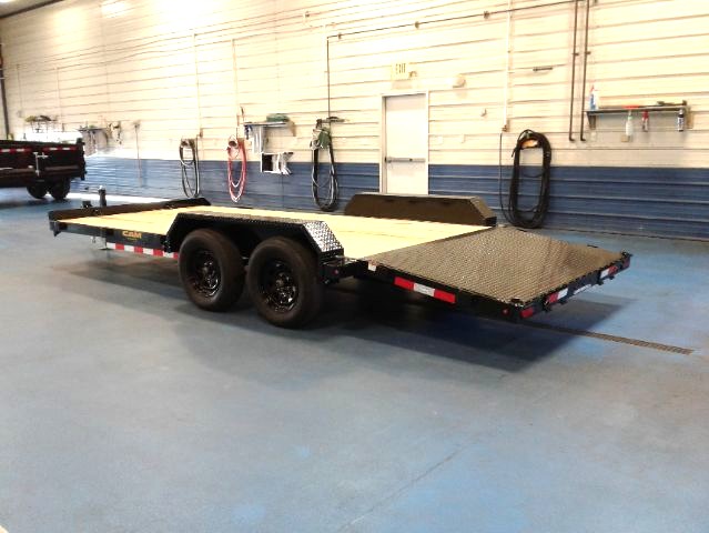 Cam Superline 18ft Car Hauler - Rear Cam Superline 18ft Car Hauler - Rear