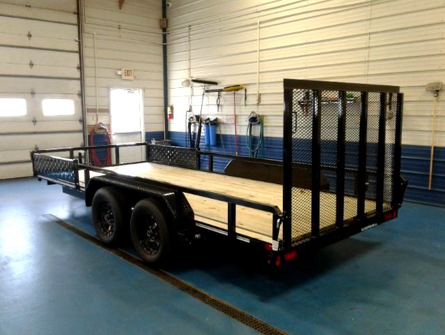 Cam Superline 7x16 Side Load ATV Trailer Rear Cam Superline 7x16 Side Load ATV Trailer Rear