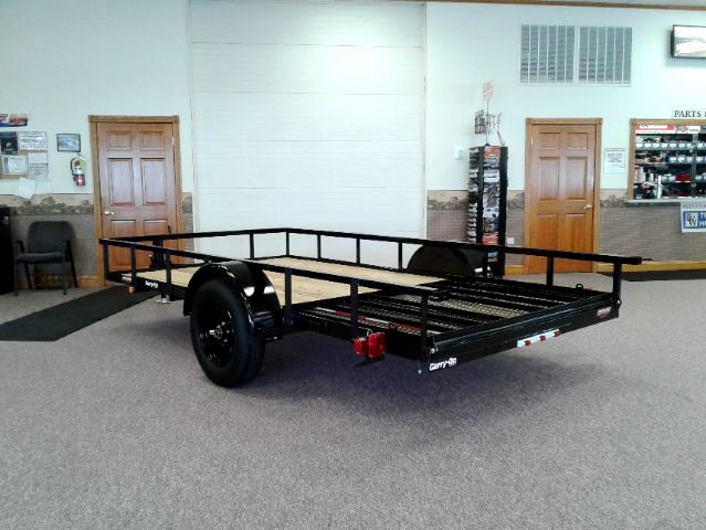 Carry-On 76"x12 Utility Trailer, Great For Buggies www.metzlerauto.com gate Rear Carry-On 76"x12 Utility Trailer, Great For Buggies www.metzlerauto.com gate Rear