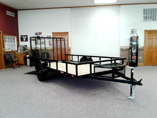 Carry-On 7x14 ATV Trailer Metzler Trailer Gate Down Carry-On 7x14 ATV Trailer Metzler Trailer Gate Down
