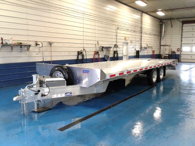 Eby 24ft Deckover 50/50 Ramps 16,000 Lb - Front Eby 24ft Deckover 50/50 Ramps 16,000 Lb - Front