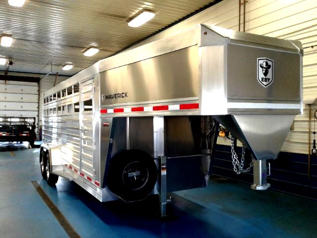 EBY Maverick Gooseneck Trailer Corner - Metzler Trailer