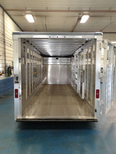 EBY Maverick Gooseneck Trailer Swing Door - Metzler Trailer