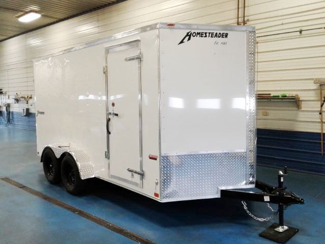 Homesteader 7x14 DD White 66 Front