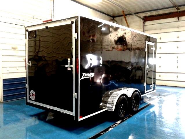 Homesteader Intrepid 7x16 Black ATV Hauler