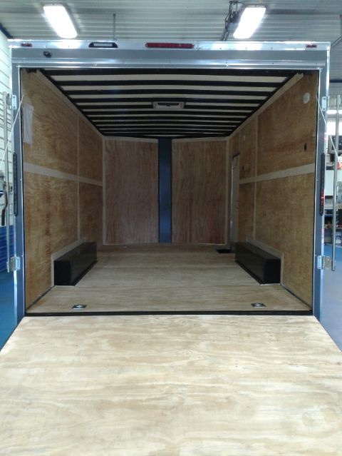 816IH Charcoal Inside Metzler Trailer Best Prices on Enclosed Trailers in Pennsylvania, Pace American