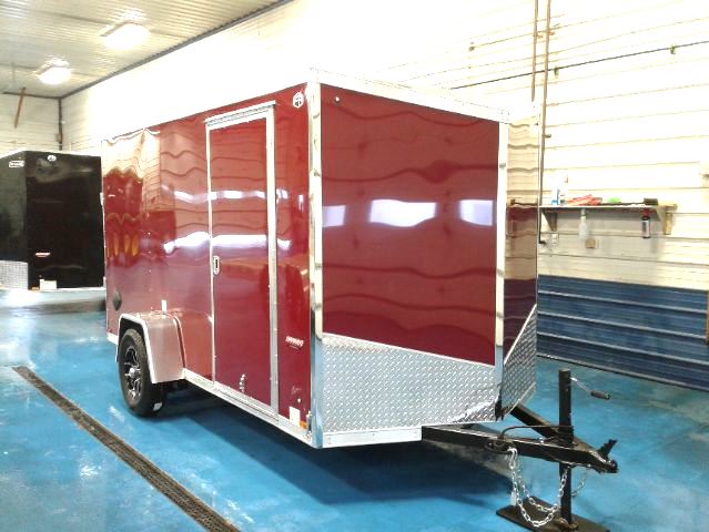 US Cargo 6x12 Slope V-Nose - Front