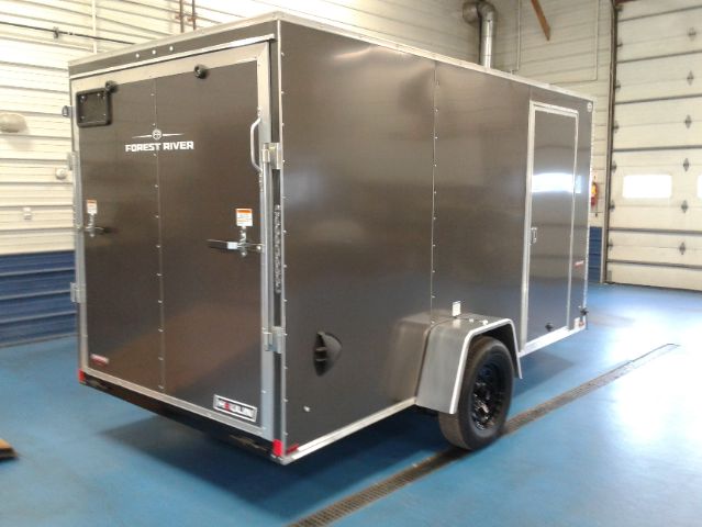 6x12 Haulin Charcoal Ramp Door at Metzler Trailer Rear 6x12 Haulin Charcoal Ramp Door at Metzler Trailer Rear