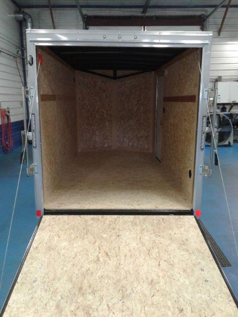 Haulin 6x12 Enclosed Ramp Soor Slope Nose Silver Inside Haulin 6x12 Enclosed Ramp Soor Slope Nose Silver Inside