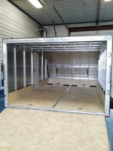 13 ft Aluminum Snowmobile Trailer Inside 13 ft Aluminum Snowmobile Trailer Inside