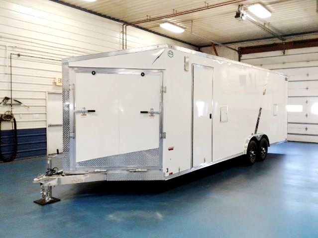 Lightning 24ft Car/ Snowmobile Trailer Front Lightning 24ft Car/ Snowmobile Trailer Front
