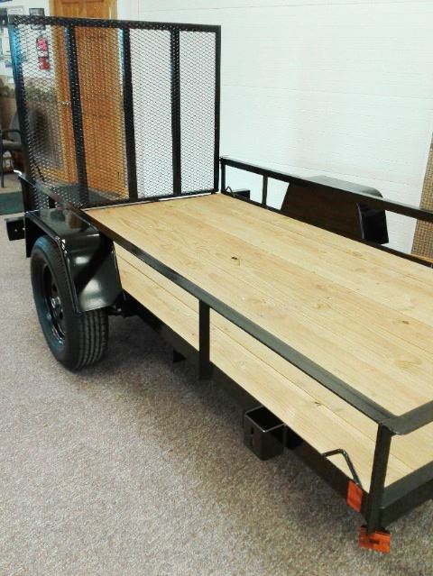 Utility Trailers For Sale at www.metzlerauto.com Side