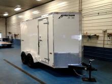 Homesteader Intrepid 6x12 V-Nose Tandem Axle - Front